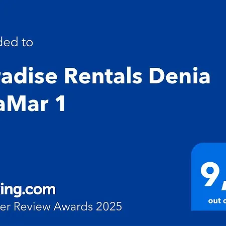 Paradise Vilamar 1 Denia